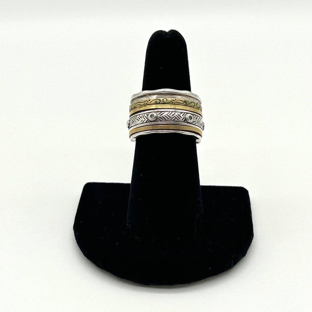Silpada Two-Tone Artistic Ring